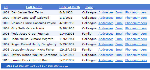 The Contact Manager Application