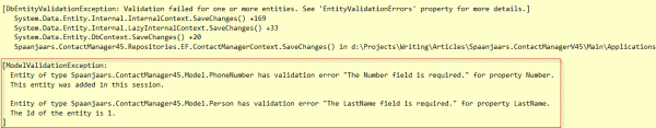 Multiple Error Messages