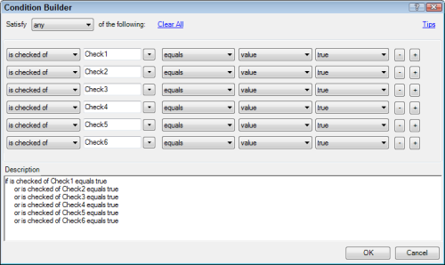 The Condition Builder